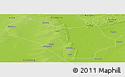 Physical Panoramic Map of Lanxi