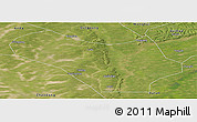 Satellite Panoramic Map of Lanxi