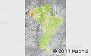Physical Map of Linkou, desaturated