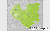 Physical 3D Map of Longjiang, lighten, desaturated