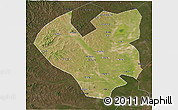 Satellite 3D Map of Longjiang, darken