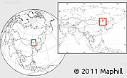 Blank Location Map of Longjiang, within the entire country
