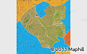 Satellite Map of Longjiang, political outside