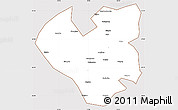 Classic Style Simple Map of Longjiang, cropped outside