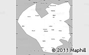 Gray Simple Map of Longjiang
