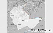 Gray 3D Map of Luobei
