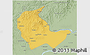 Savanna Style 3D Map of Luobei