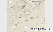 Shaded Relief 3D Map of Luobei