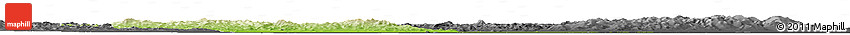 Physical Horizon Map of Luobei, darken, desaturated