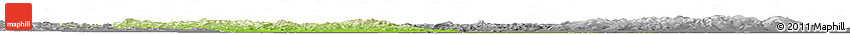 Physical Horizon Map of Luobei, desaturated