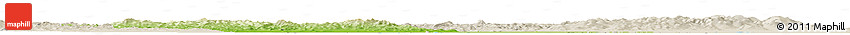Physical Horizon Map of Luobei, shaded relief outside