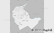 Gray Map of Luobei, single color outside