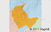 Political Map of Luobei, lighten