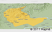 Savanna Style Panoramic Map of Luobei
