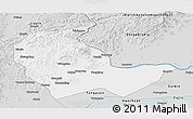 Silver Style Panoramic Map of Luobei