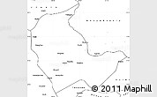 Blank Simple Map of Luobei