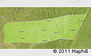 Physical 3D Map of Mingshui, satellite outside