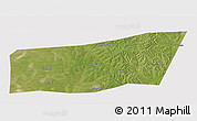 Satellite 3D Map of Mingshui, cropped outside