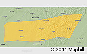 Savanna Style 3D Map of Mingshui