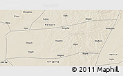 Shaded Relief 3D Map of Mingshui
