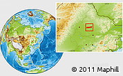 Physical Location Map of Mingshui