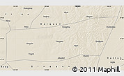 Shaded Relief Map of Mingshui