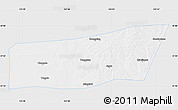 Silver Style Map of Mingshui, single color outside