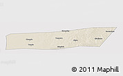 Shaded Relief Panoramic Map of Mingshui, cropped outside