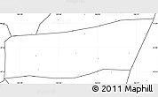 Blank Simple Map of Mingshui, no labels