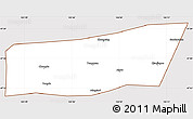 Classic Style Simple Map of Mingshui, cropped outside
