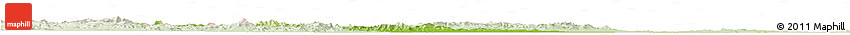 Physical Horizon Map of Mishan, lighten