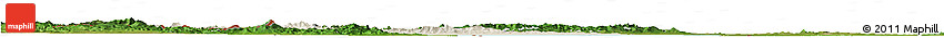 Shaded Relief Horizon Map of Mishan, satellite outside Shaded Relief Horizon Map of Mishan, satellite outside