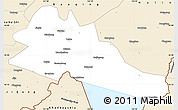 Classic Style Simple Map of Mishan