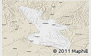 Classic Style 3D Map of Mudanjiang Shi