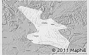 Gray 3D Map of Mudanjiang Shi