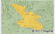 Savanna Style 3D Map of Mudanjiang Shi