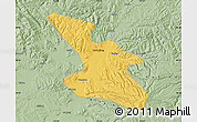 Savanna Style Map of Mudanjiang Shi