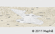 Classic Style Panoramic Map of Mudanjiang Shi