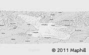 Silver Style Panoramic Map of Mudanjiang Shi
