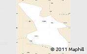 Classic Style Simple Map of Mudanjiang Shi