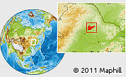 Physical Location Map of Nehe