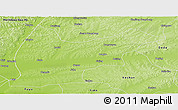 Physical Panoramic Map of Nehe