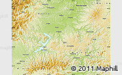 Physical Map of Ning An