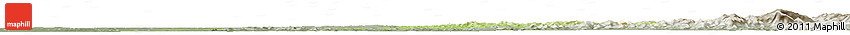 Physical Horizon Map of Qing An, semi-desaturated