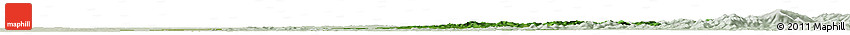 Satellite Horizon Map of Qing An, lighten