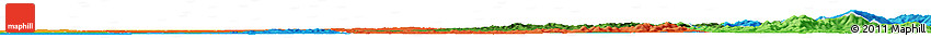 Satellite Horizon Map of Qing An, political outside