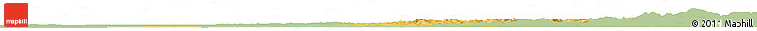 Savanna Style Horizon Map of Qing An, single color outside