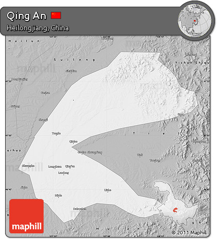 Gray Map of Qing An