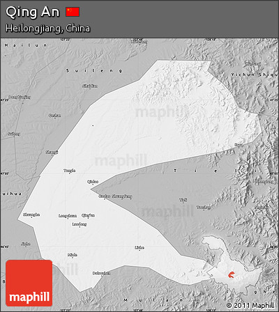 Gray Map of Qing An