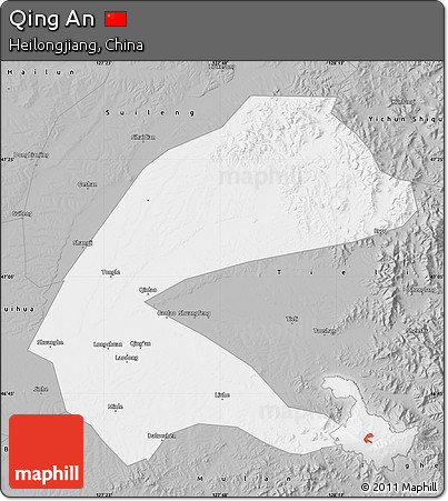 Gray Map of Qing An